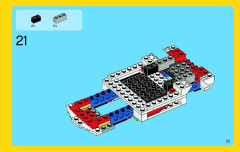 LEGO 31006 instructions page 23 – build guide