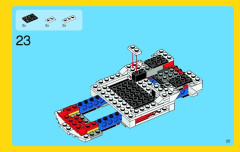 LEGO 31006 instructions page 25 – build guide