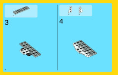 LEGO 31006 instructions page 4 – build guide