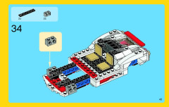 LEGO 31006 instructions page 43 – build guide