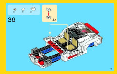 LEGO 31006 instructions page 45 – build guide