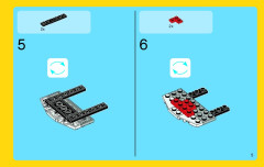 LEGO 31006 instructions page 5 – build guide
