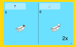 LEGO 31006 instructions page 57 – build guide