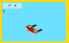 LEGO 31006 instructions page 6 – build guide