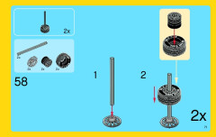 LEGO 31006 instructions page 71 – build guide