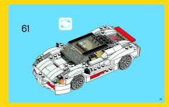 LEGO 31006 instructions page 75 – build guide