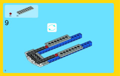 LEGO 31006 instructions page 8 – build guide
