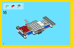 LEGO 31006 instructions page 16 – build guide
