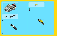 LEGO 31006 instructions page 2 – build guide