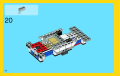 LEGO 31006 instructions page 20 – build guide