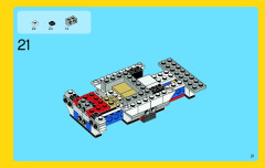 LEGO 31006 instructions page 21 – build guide