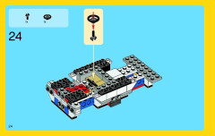 LEGO 31006 instructions page 24 – build guide