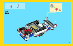 LEGO 31006 instructions page 25 – build guide