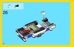 LEGO 31006 instructions page 26 – build guide