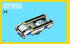 LEGO 31006 instructions page 34 – build guide