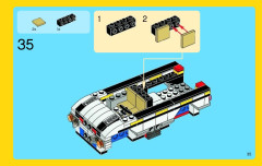LEGO 31006 instructions page 35 – build guide