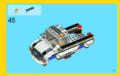 LEGO 31006 instructions page 47 – build guide
