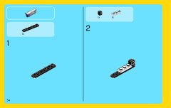 LEGO 31006 instructions page 54 – build guide