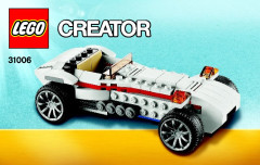 LEGO 31006 instructions page 1 – build guide