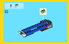 LEGO 31006 instructions page 11 – build guide