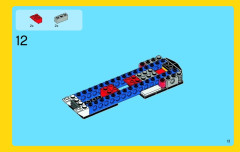 LEGO 31006 instructions page 13 – build guide