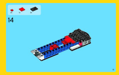LEGO 31006 instructions page 15 – build guide