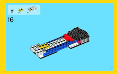 LEGO 31006 instructions page 17 – build guide