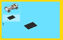 LEGO 31006 instructions page 2 – build guide