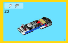 LEGO 31006 instructions page 21 – build guide
