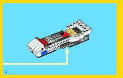 LEGO 31006 instructions page 28 – build guide