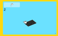 LEGO 31006 instructions page 3 – build guide