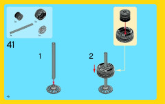 LEGO 31006 instructions page 48 – build guide