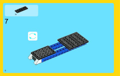 LEGO 31006 instructions page 8 – build guide