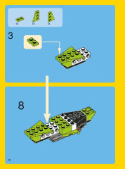 LEGO 31007 instructions page 10 – build guide
