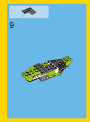 LEGO 31007 instructions page 11 – build guide