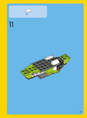 LEGO 31007 instructions page 13 – build guide