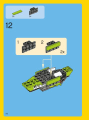 LEGO 31007 instructions page 14 – build guide