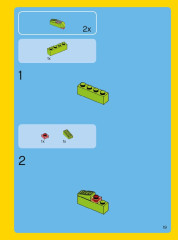 LEGO 31007 instructions page 19 – build guide