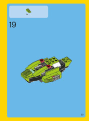 LEGO 31007 instructions page 23 – build guide