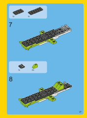 LEGO 31007 instructions page 27 – build guide