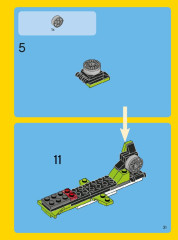 LEGO 31007 instructions page 31 – build guide