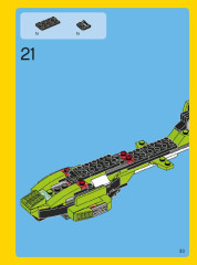 LEGO 31007 instructions page 33 – build guide