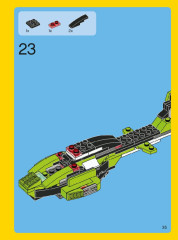 LEGO 31007 instructions page 35 – build guide