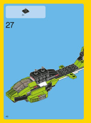 LEGO 31007 instructions page 40 – build guide