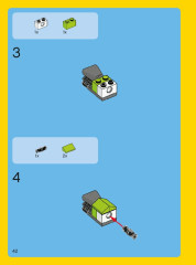 LEGO 31007 instructions page 42 – build guide