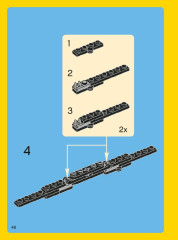 LEGO 31007 instructions page 46 – build guide