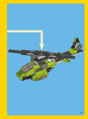 LEGO 31007 instructions page 47 – build guide