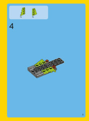 LEGO 31007 instructions page 5 – build guide