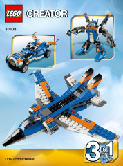 LEGO 31007 instructions page 50 – build guide