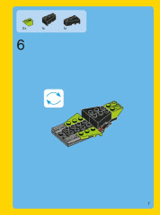 LEGO 31007 instructions page 7 – build guide